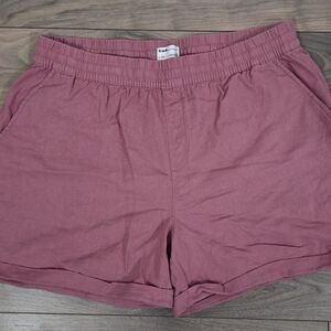 Frank & Oak Mauve Athletic Shorts